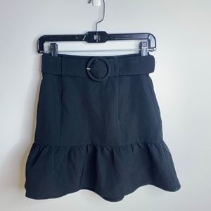NWT X Revolve Capulet Bobbi Belted Mini Skirt Small S